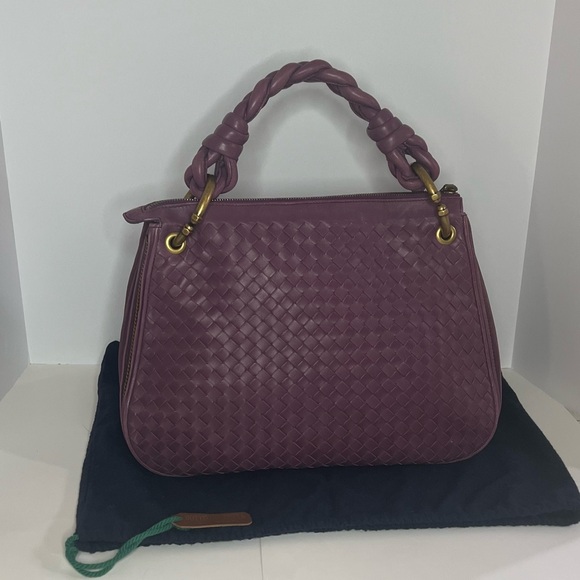 Bottega Veneta Intrecciata Leather Hobo Shoulder Peony Braided Handle bag - Picture 2 of 8